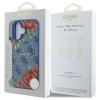 Guess GUHMP16SP4ROPEMCB iPhone 16 6.1   niebieski/blue hardcase 4G Flowers Print MagSafe